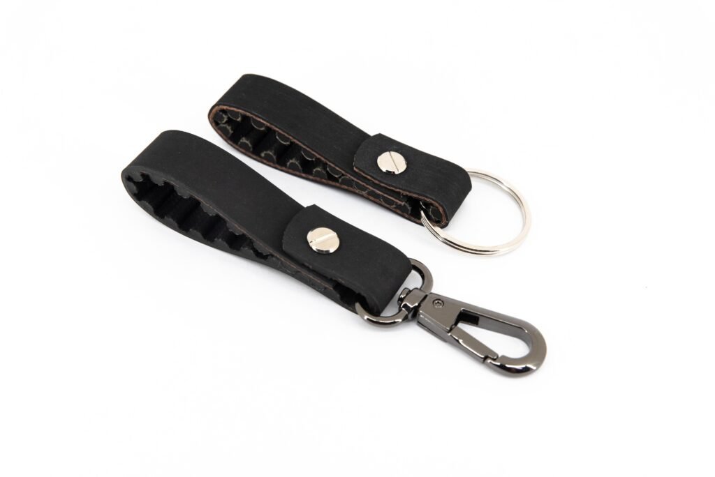 Rivet Keychain from Engine Timing Belt