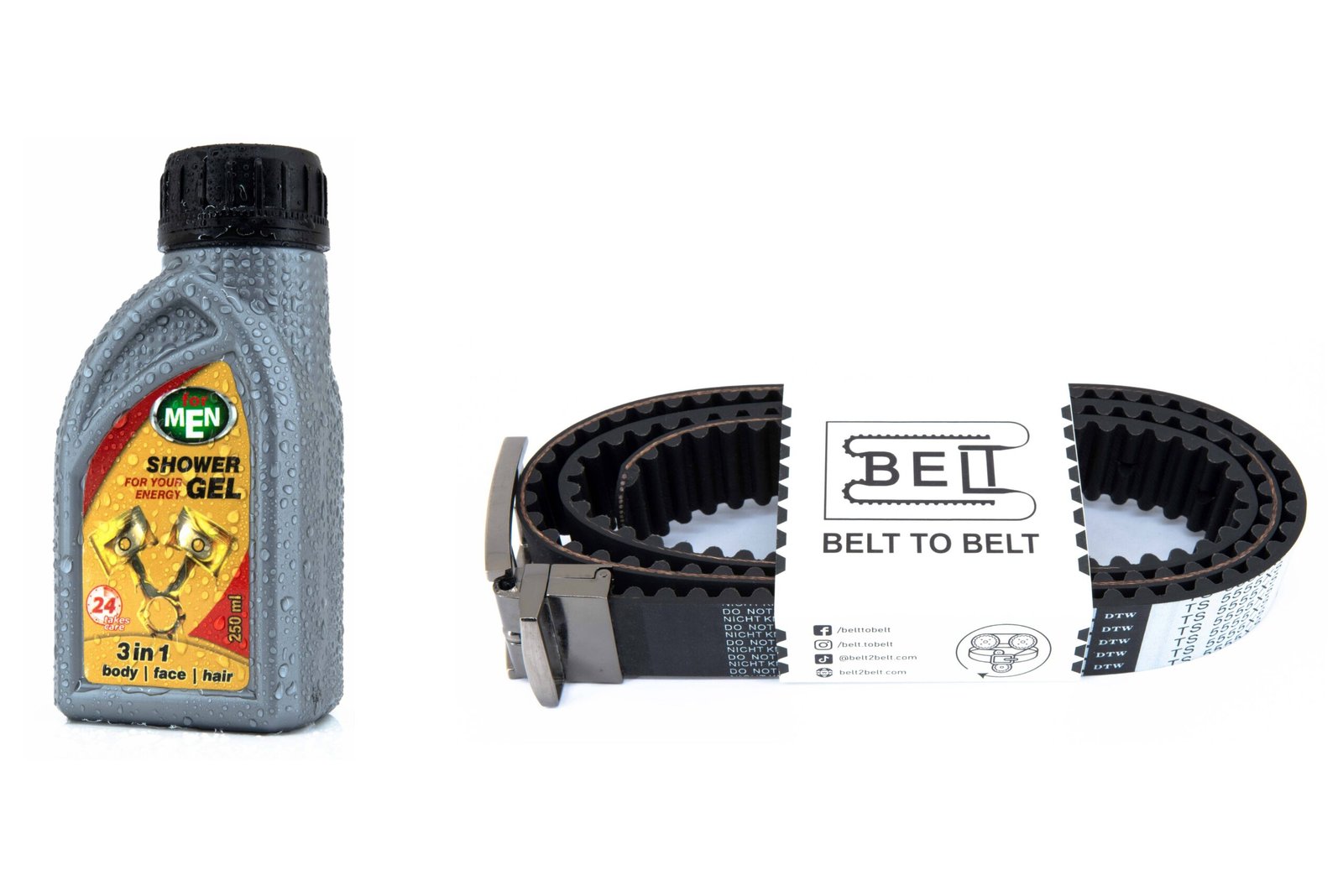 reversible+250ml Subaru paskirstymo diržas su apsukama sagtimi - Image 4