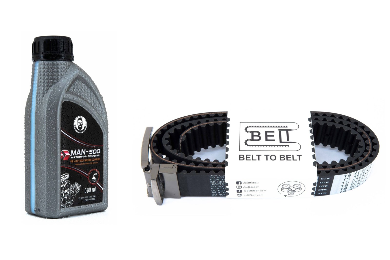 reversible+500ml Subaru paskirstymo diržas su apsukama sagtimi - Image 5