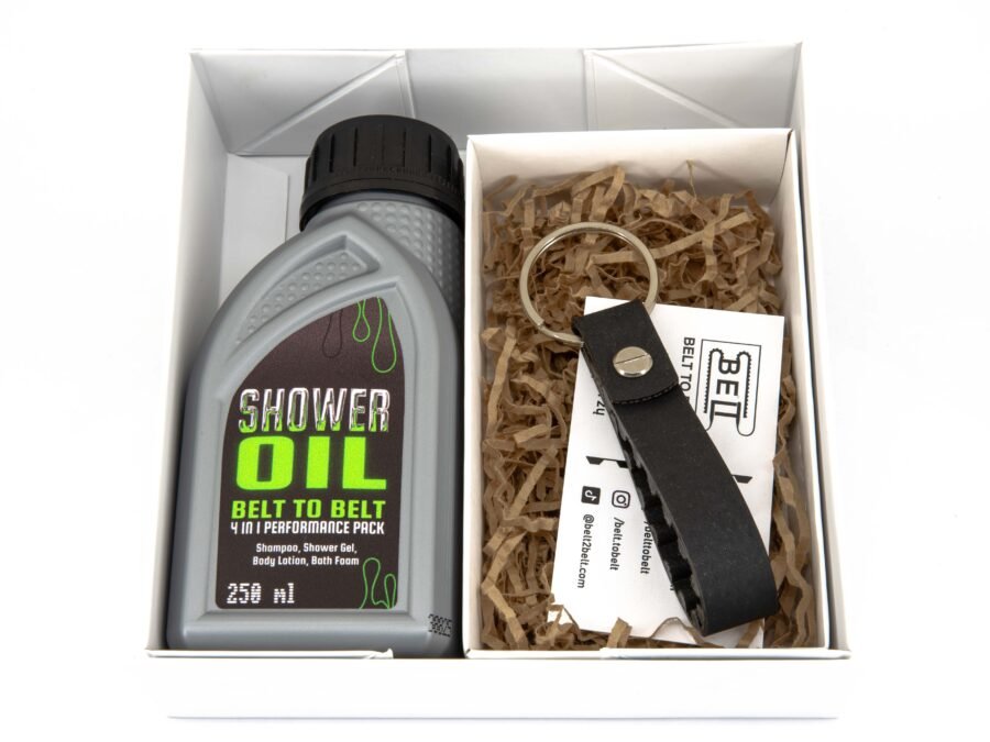 Shower oil gift set.