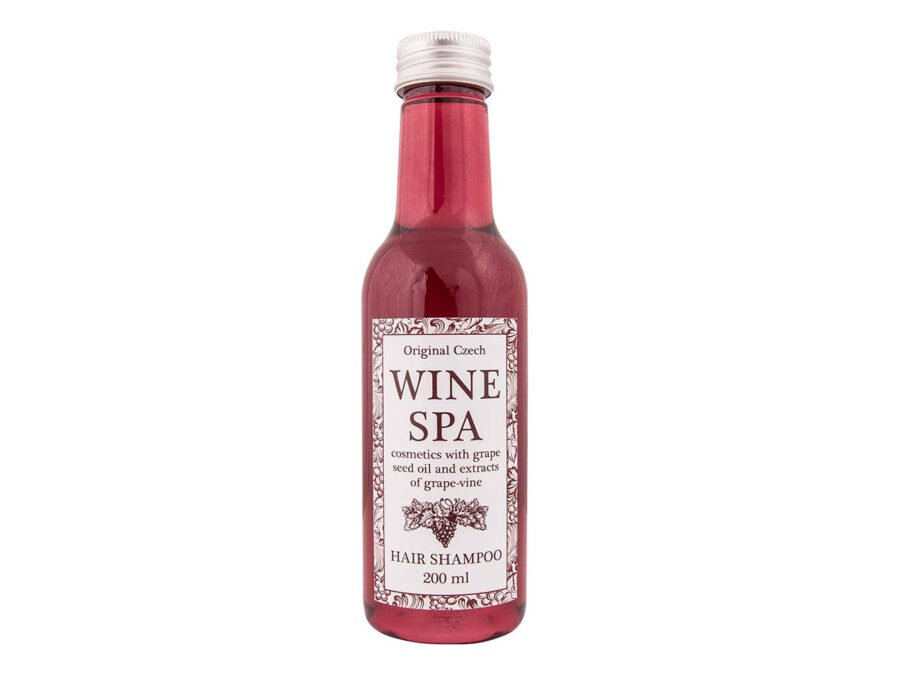 Wine spa šampūnas 200 ml su vynuogių sėklų aliejumi
