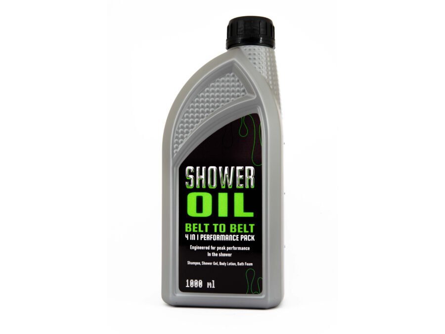 Shower oil bottle