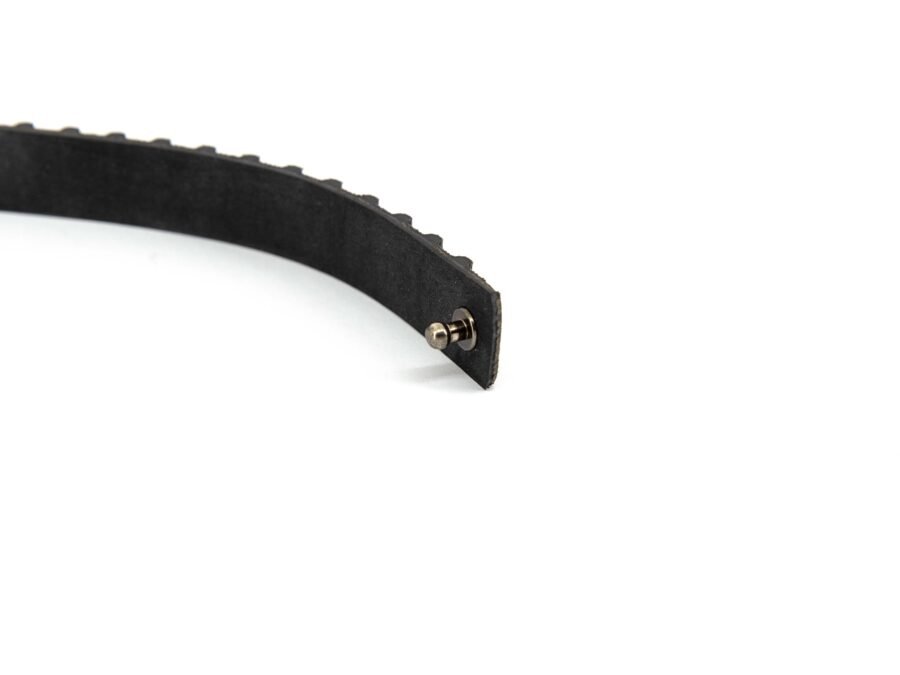 Black belt with rivets